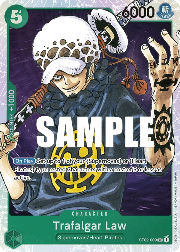 Trafalgar Law, Starter Deck 2 Worst Generation ST02-009