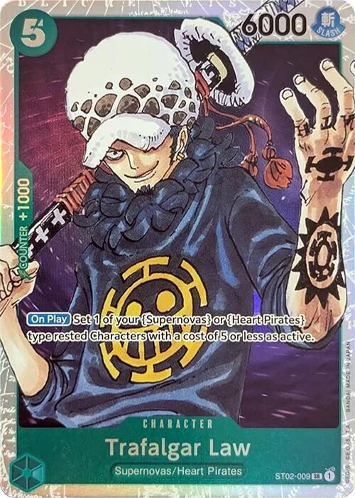 Trafalgar Law, Starter Deck 2 Worst Generation ST02-009
