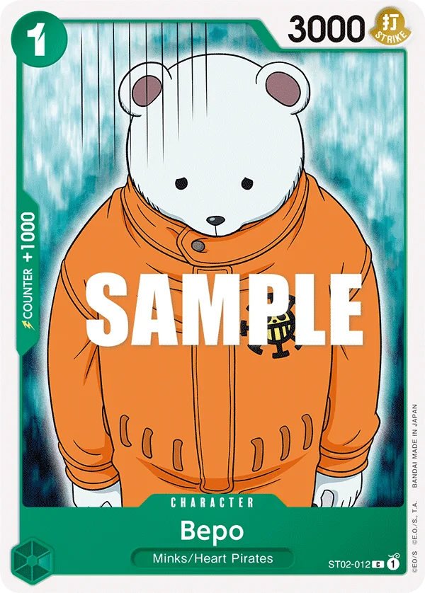 Bepo, Starter Deck 2 Worst Generation ST02-012