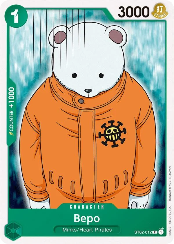 Bepo, Starter Deck 2 Worst Generation ST02-012