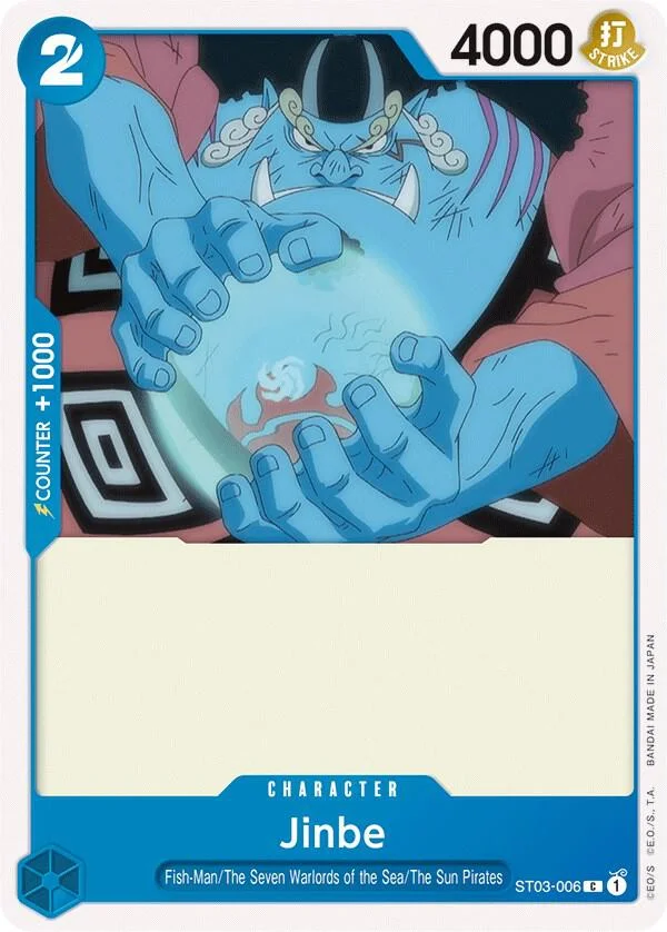 Jinbe, Starter Deck 3 The Seven Warlords of The Sea ST03-006
