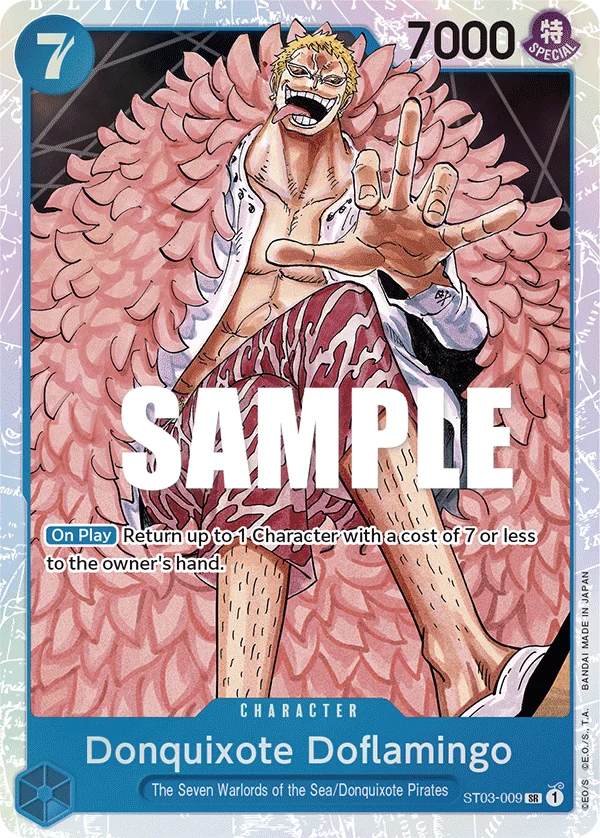 Donquixote Doflamingo, Starter Deck 3 The Seven Warlords of The Sea ST03-009