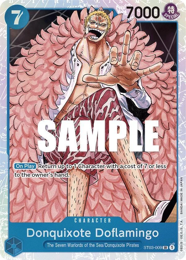 Donquixote Doflamingo, Starter Deck 3 The Seven Warlords of The Sea ST03-009