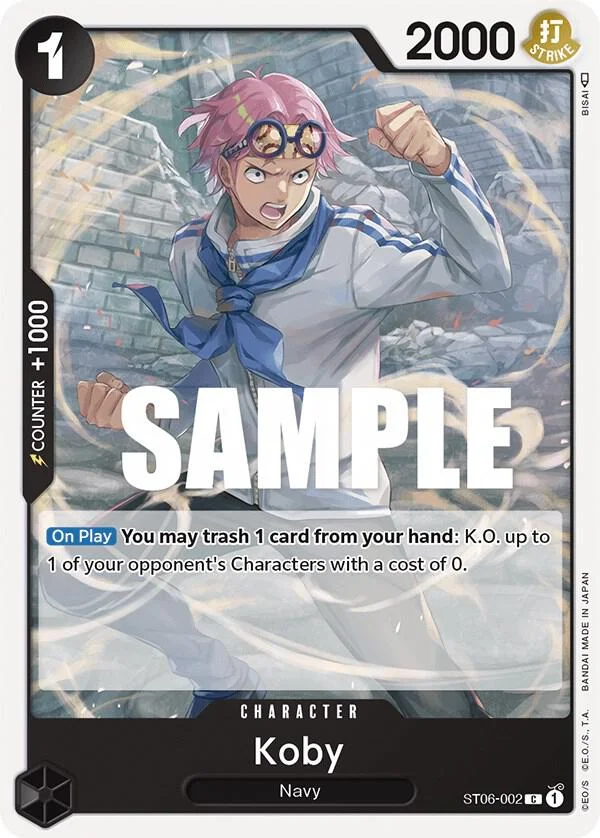 Koby, Starter Deck 6 Absolute Justice ST06-002
