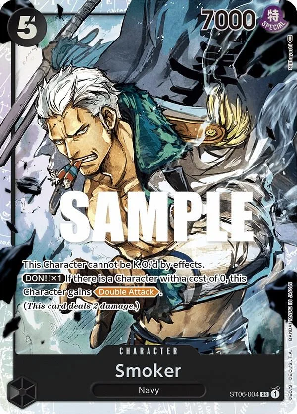 Smoker, Starter Deck 6 Absolute Justice ST06-004