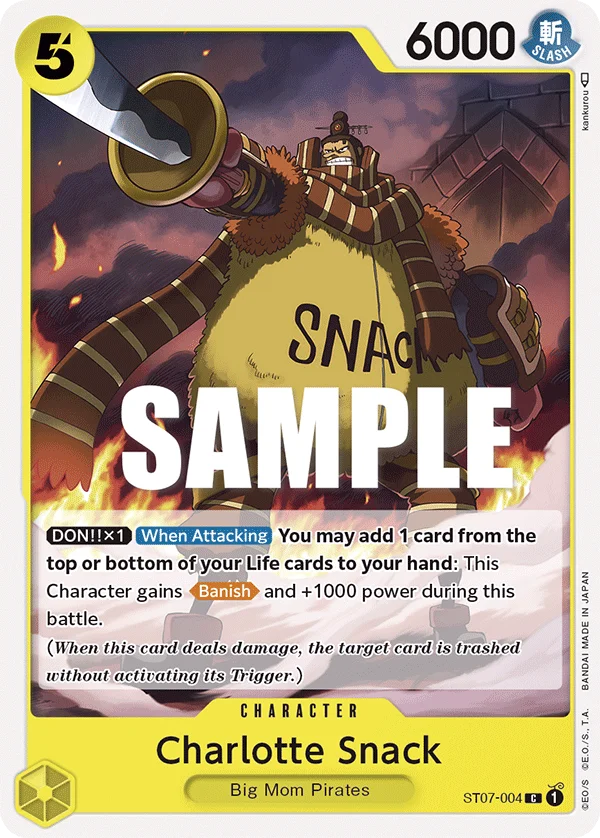 Charlotte Snack, Starter Deck 7 Big Mom Pirates ST07-004