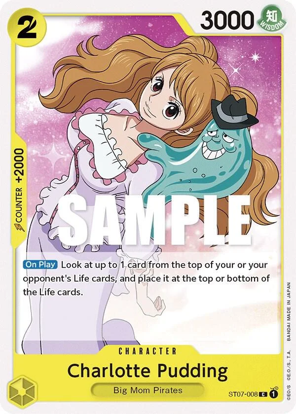 Charlotte Pudding, Starter Deck 7 Big Mom Pirates ST07-008