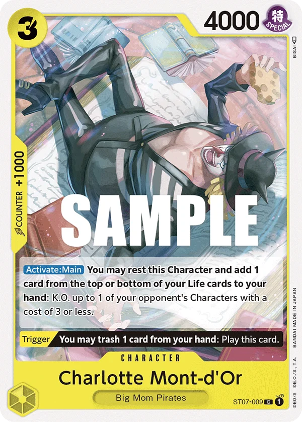 Charlotte Mont-d'Or, Starter Deck 7 Big Mom Pirates ST07-009