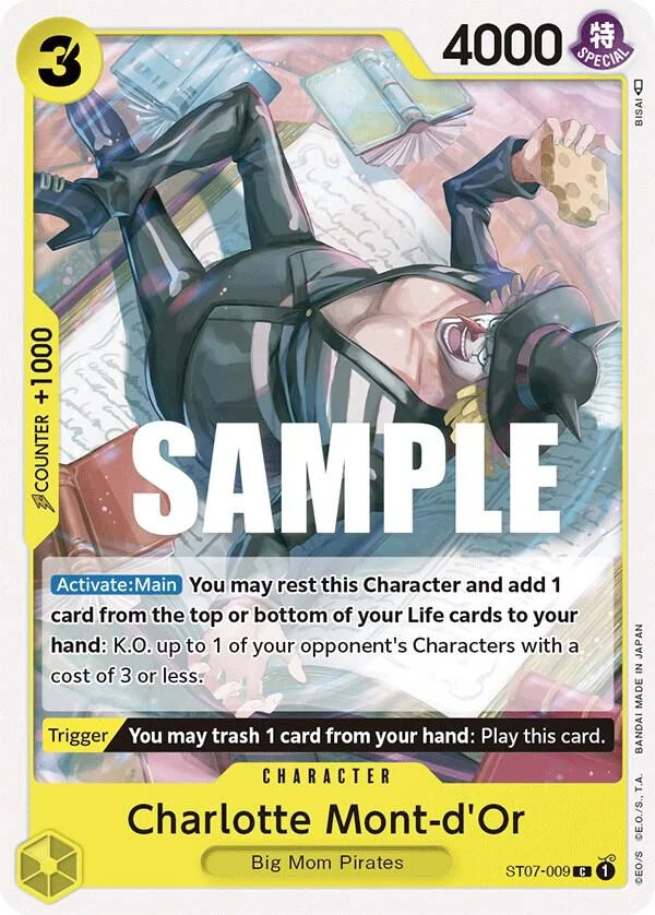Charlotte Mont-d'Or, Starter Deck 7 Big Mom Pirates ST07-009