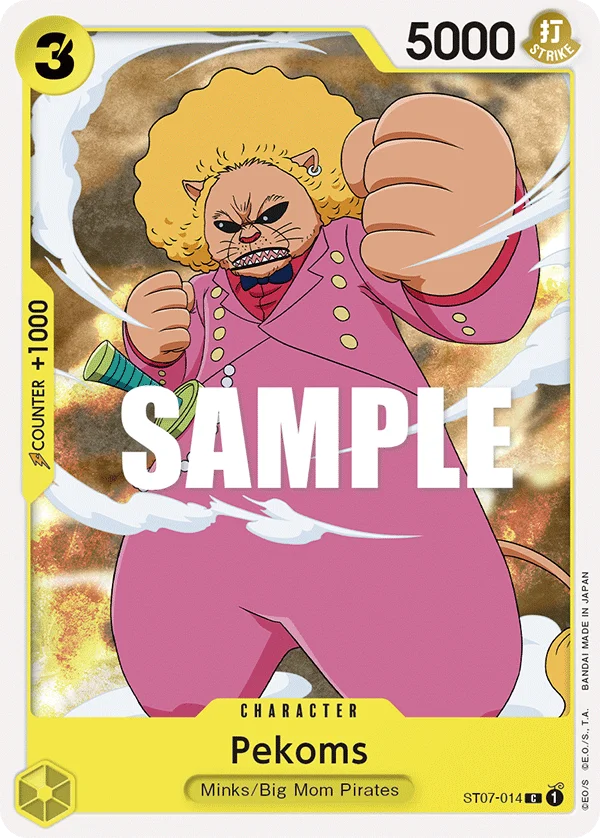 Pekoms, Starter Deck 7 Big Mom Pirates ST07-014