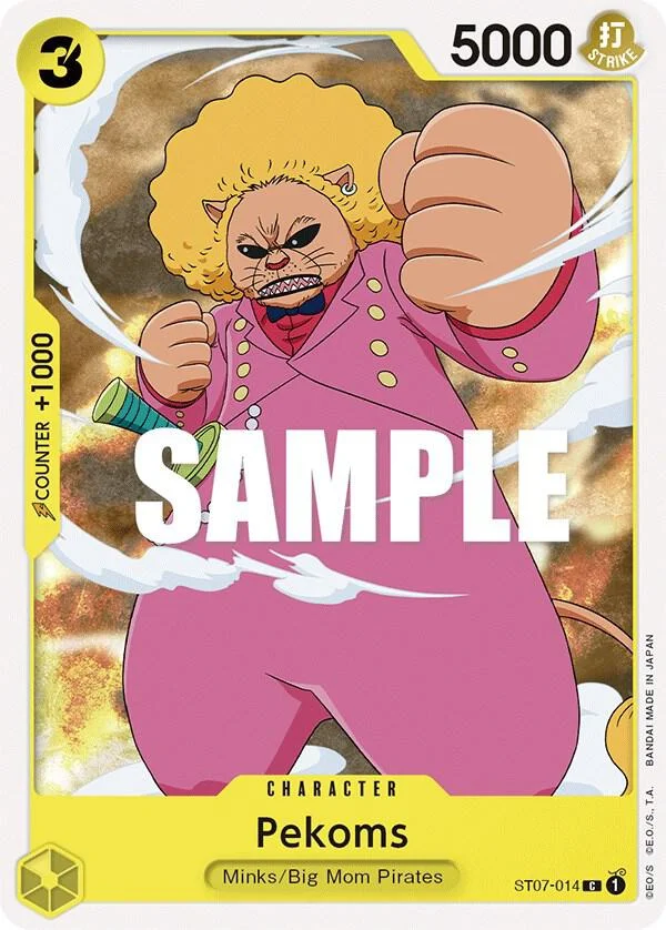 Pekoms, Starter Deck 7 Big Mom Pirates ST07-014