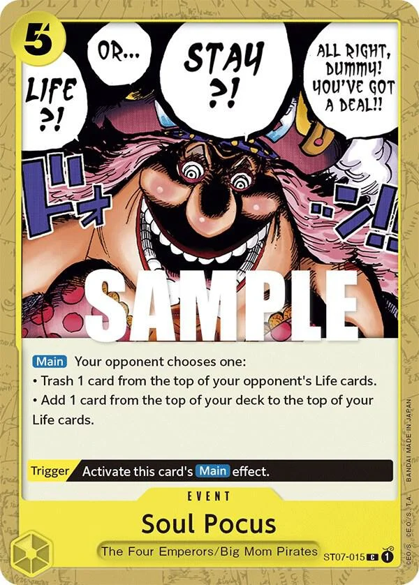 Soul Pocus, Starter Deck 7 Big Mom Pirates ST07-015