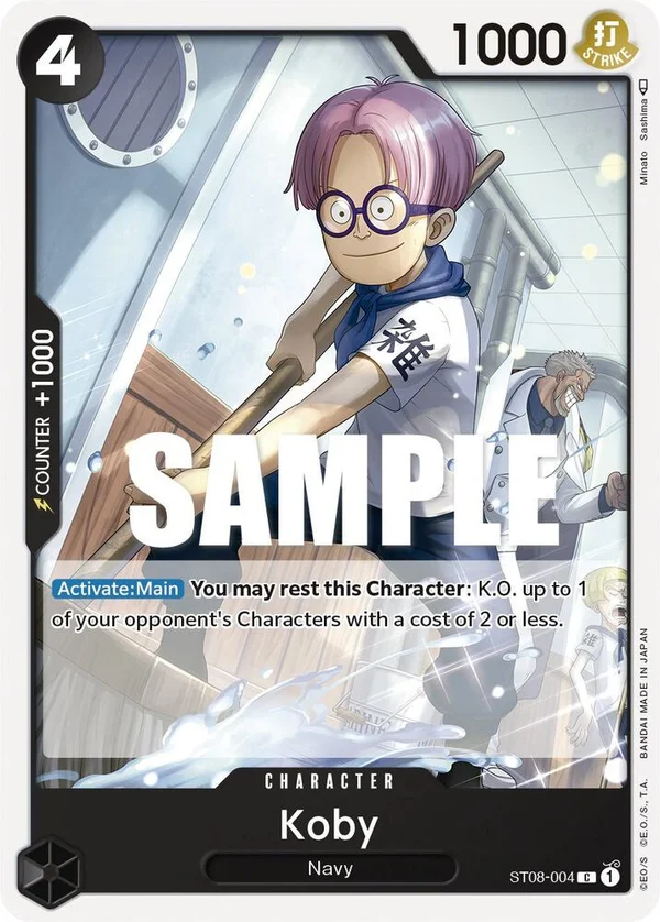 Koby, Starter Deck 8 Monkey.D.Luffy ST08-004