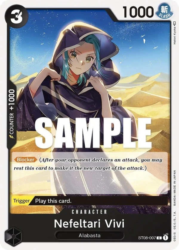 Nefeltari Vivi, Starter Deck 8 Monkey.D.Luffy ST08-007