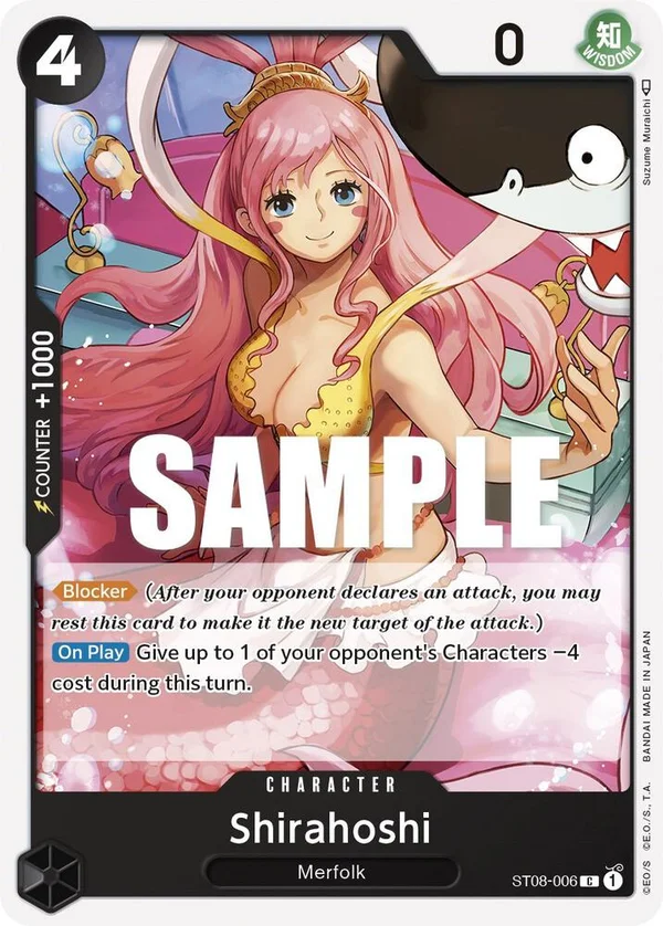 Shirahoshi, Starter Deck 8 Monkey.D.Luffy ST08-006