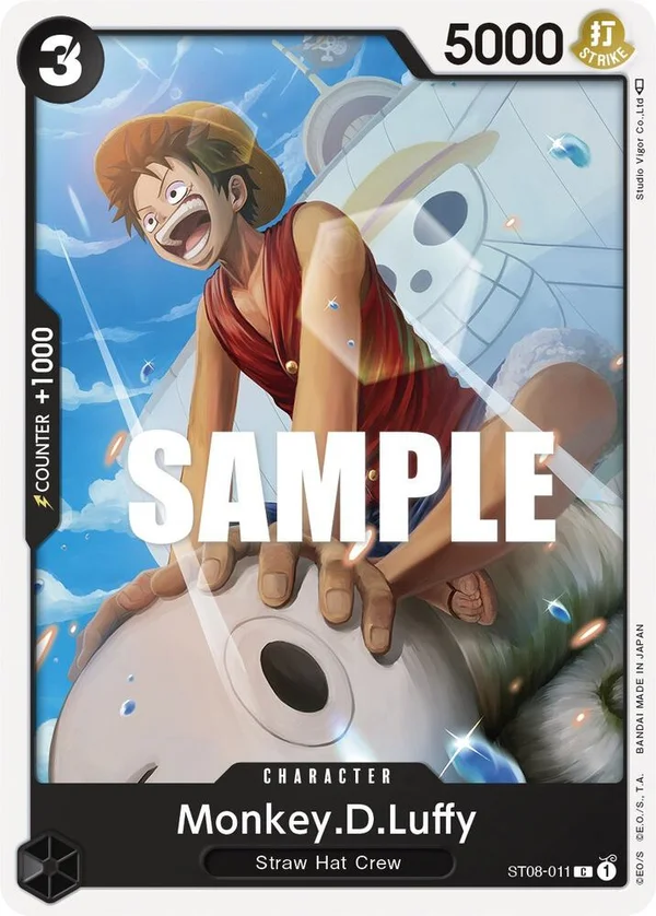 Monkey.D.Luffy, Starter Deck 8 Monkey.D.Luffy ST08-011