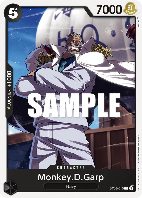 Monkey.D.Garp, Starter Deck 8 Monkey.D.Luffy ST08-010