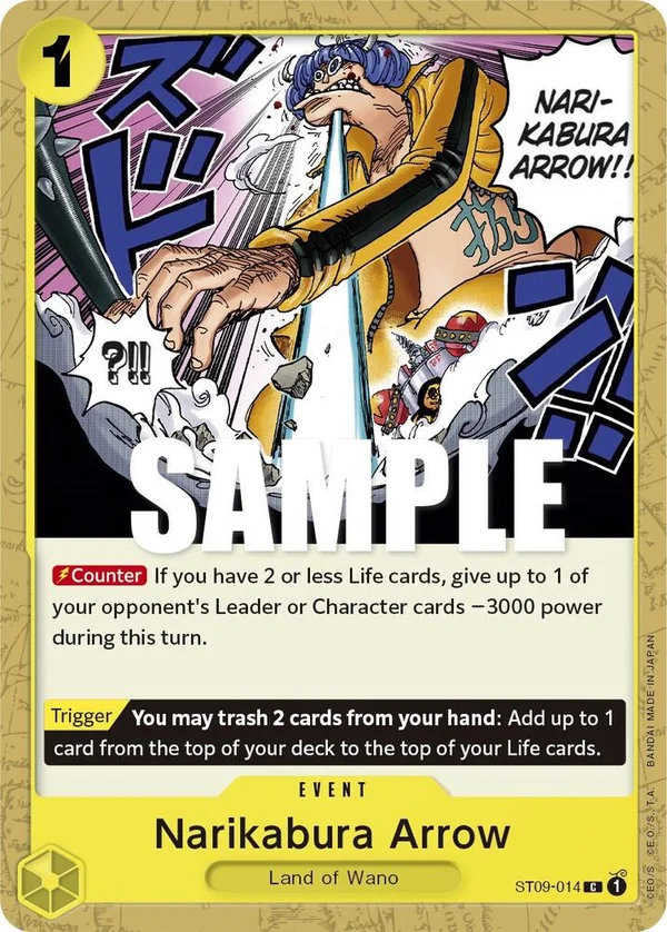 Narikabura Arrow, Starter Deck 9 Yamato ST09-014
