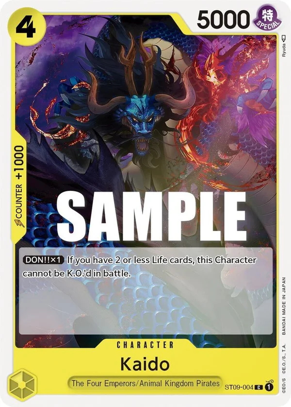 Kaido, Starter Deck 9 Yamato ST09-004