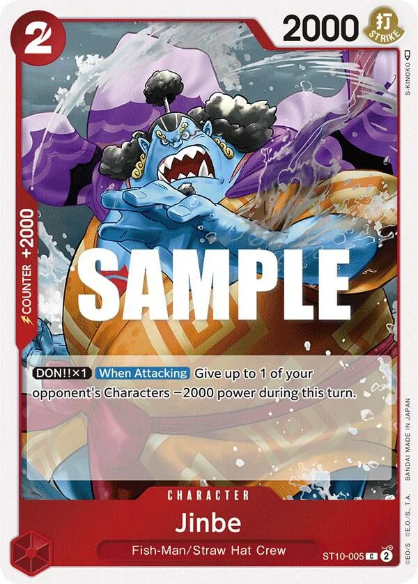 Jinbe, Ultra Deck The Three Captains ST10-005