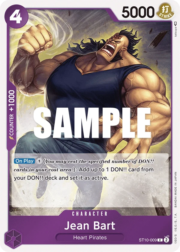 Jean Bart, Ultra Deck The Three Captains ST10-009