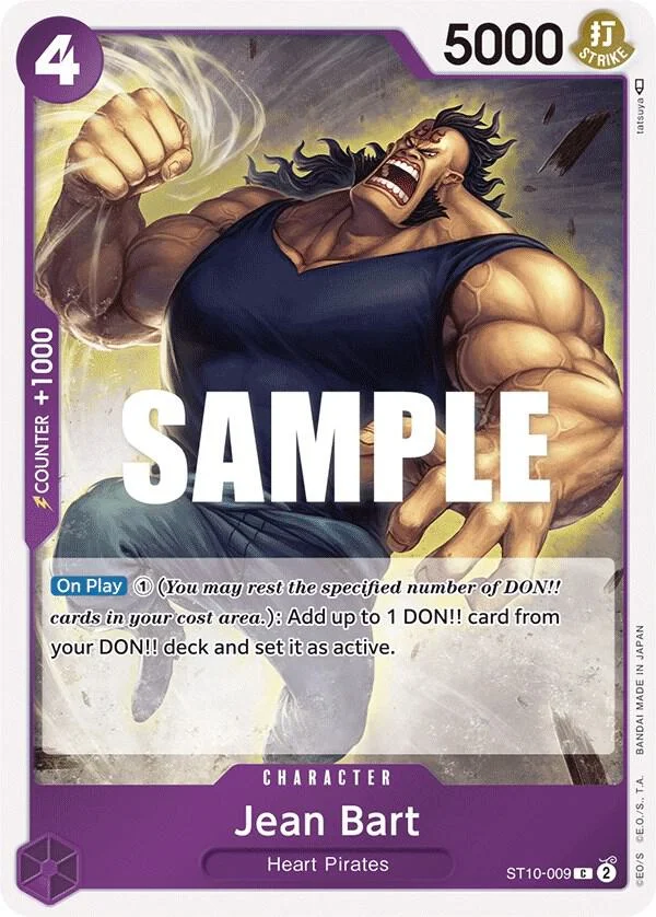 Jean Bart, Ultra Deck The Three Captains ST10-009