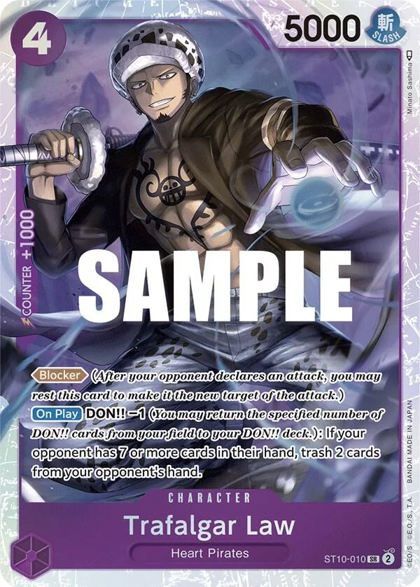 Trafalgar Law, Ultra Deck The Three Captains ST10-010