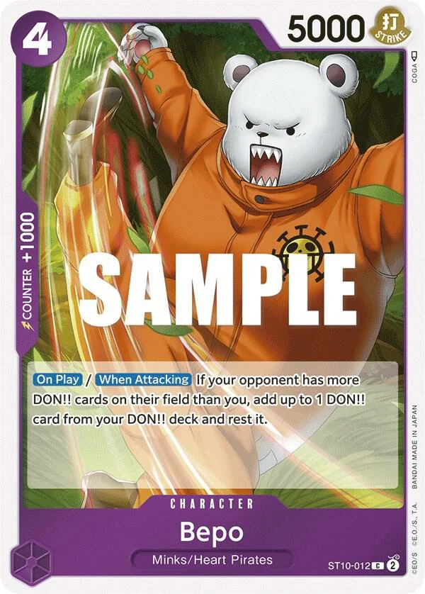 Bepo, Ultra Deck The Three Captains ST10-012