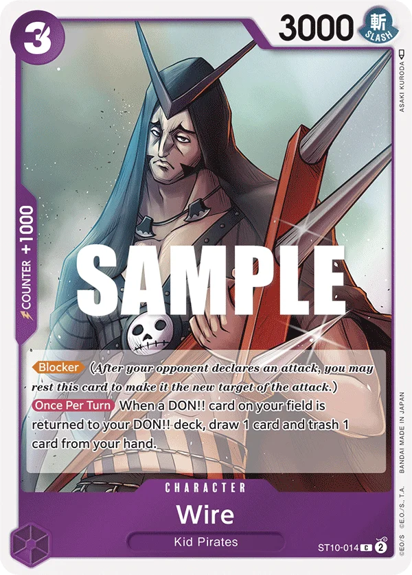 Wire, Ultra Deck The Three Captains ST10-014