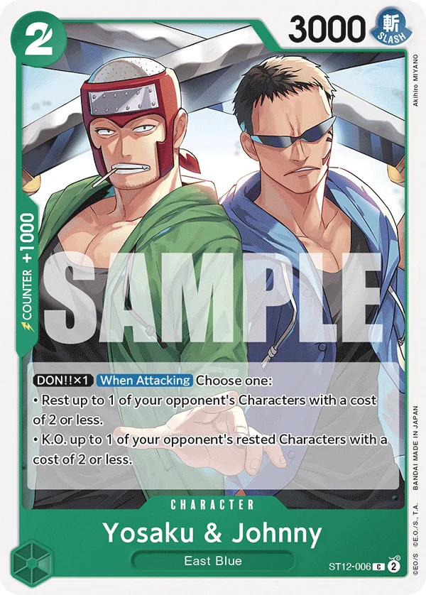 Yosaku & Johnny, Starter Deck 12 Zoro and Sanji ST12-006
