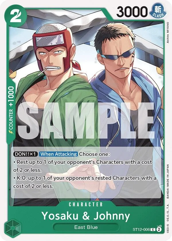 Yosaku & Johnny, Starter Deck 12 Zoro and Sanji ST12-006
