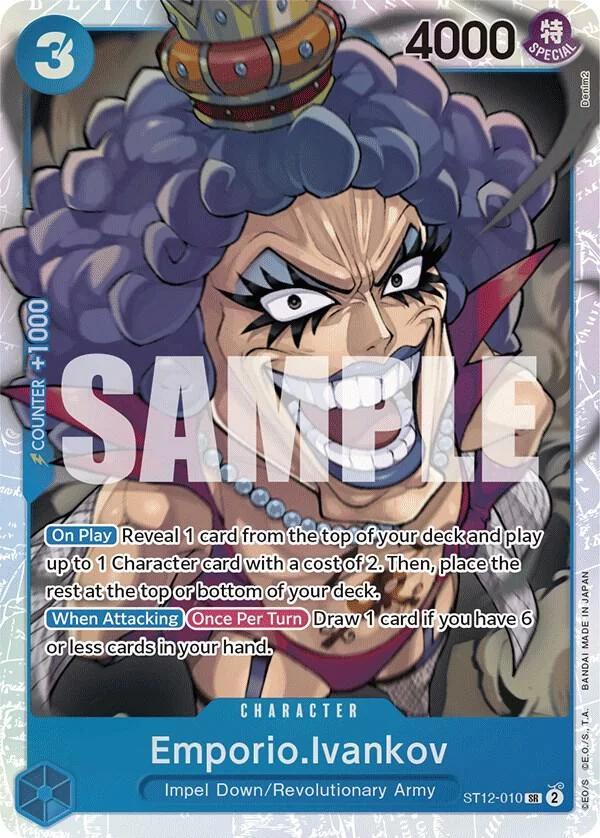 Emporio.Ivankov, Starter Deck 12 Zoro and Sanji ST12-010