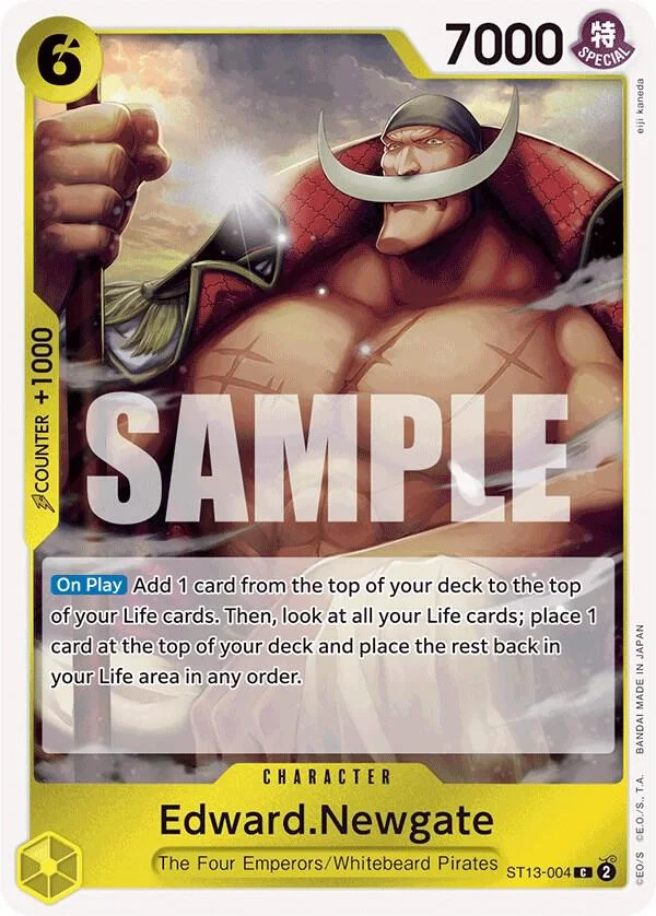 Edward.Newgate, Ultra Deck The Three Brothers ST13-004