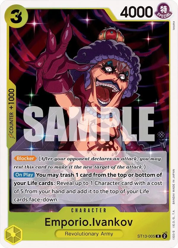 Emporio.Ivankov, Ultra Deck The Three Brothers ST13-005