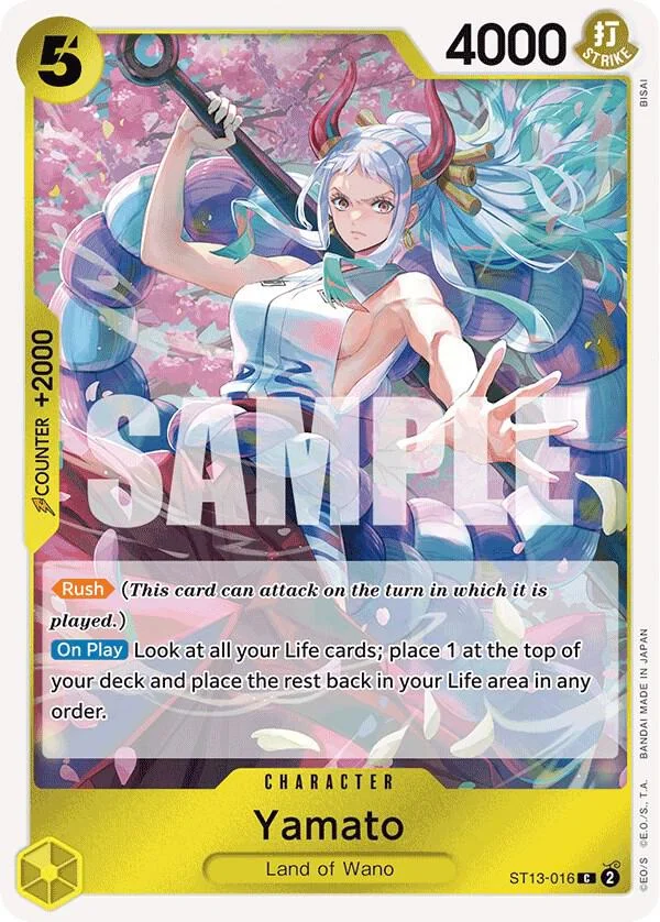 Yamato, Ultra Deck The Three Brothers ST13-016