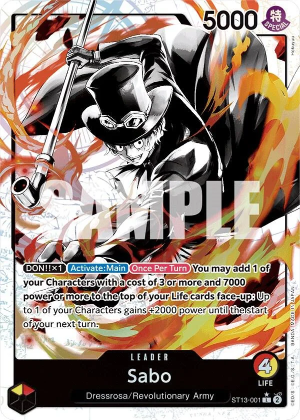 Sabo, Ultra Deck The Three Brothers ST13-001