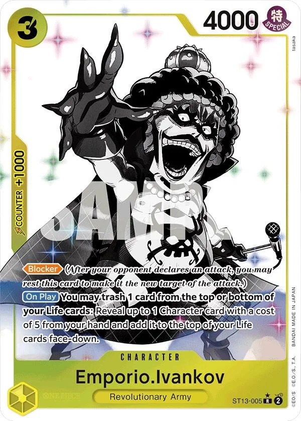 Emporio.Ivankov, Ultra Deck The Three Brothers ST13-005
