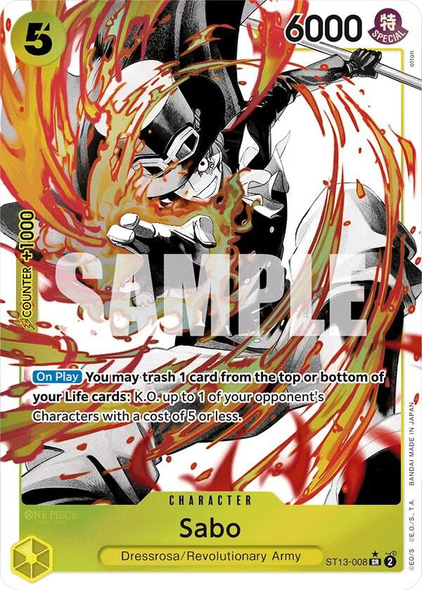 Sabo, Ultra Deck The Three Brothers ST13-008