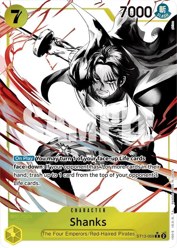 Shanks, Ultra Deck The Three Brothers ST13-009