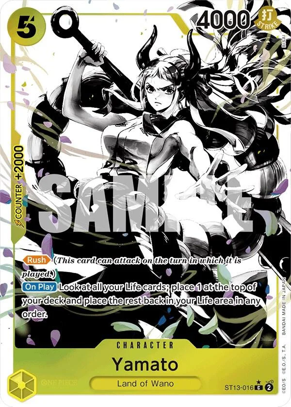 Yamato, Ultra Deck The Three Brothers ST13-016