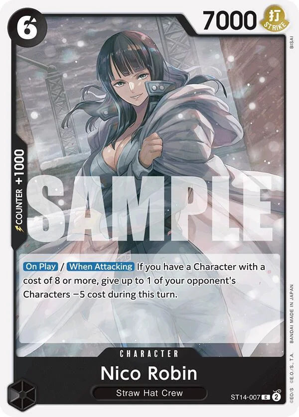 Nico Robin, Starter Deck 14 3D2Y ST14-007