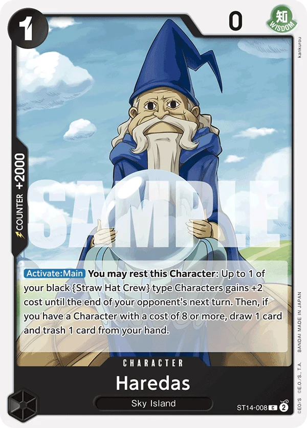 Haredas, Starter Deck 14 3D2Y ST14-008