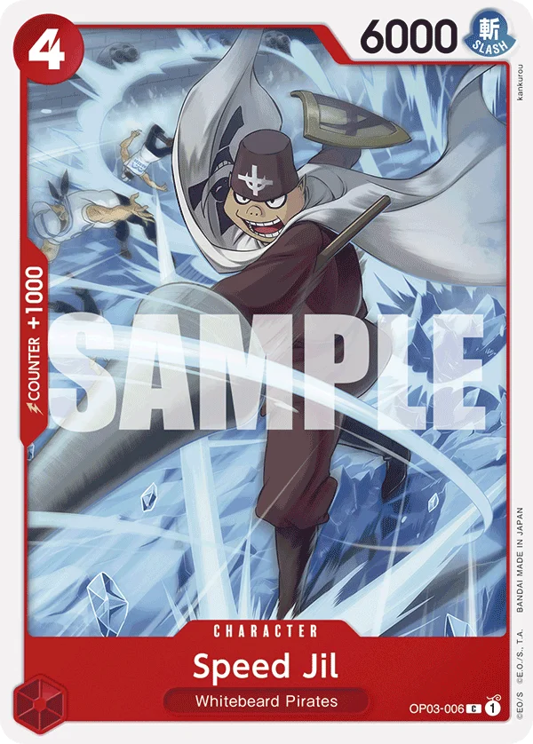 Speed Jil, Starter Deck 15 RED Edward.Newgate OP03-006