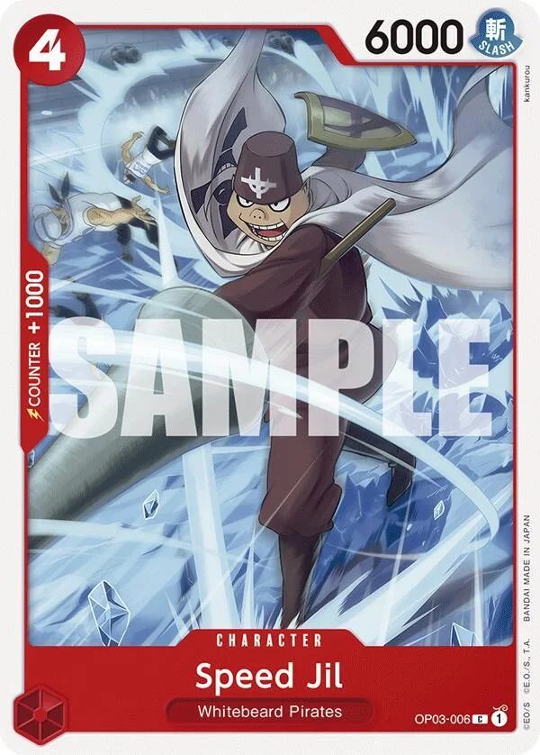 Speed Jil, Starter Deck 15 RED Edward.Newgate OP03-006