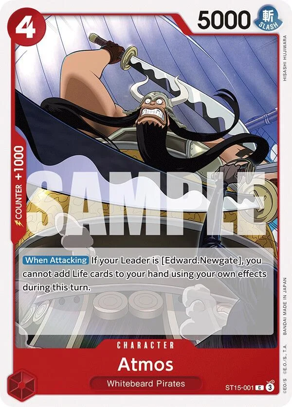 Atmos, Starter Deck 15 RED Edward.Newgate ST15-001