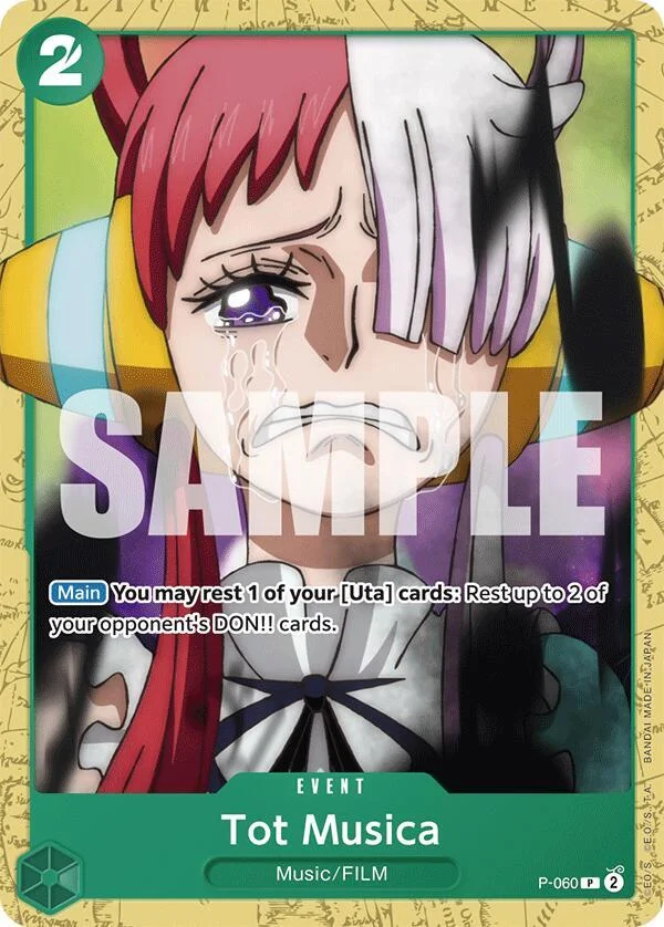 Tot Musica, Starter Deck 16 GREEN Uta P-060