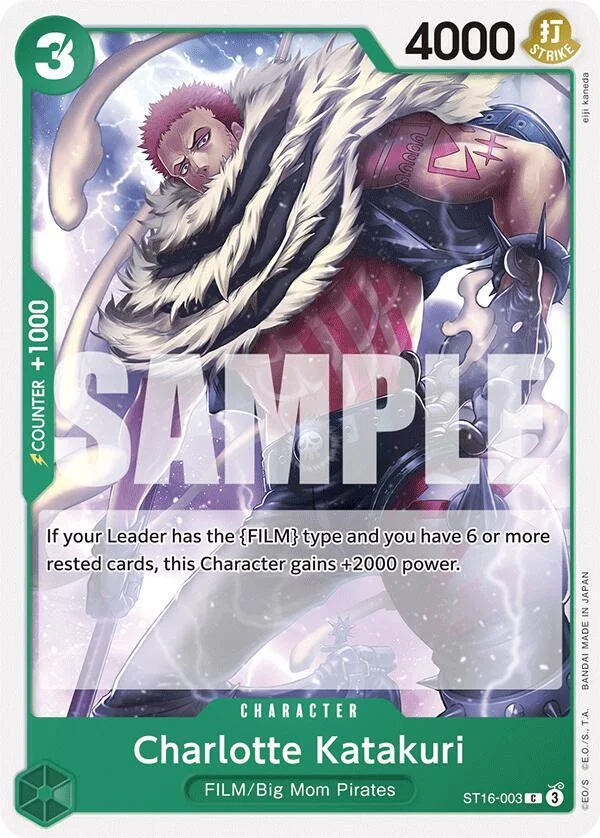 Charlotte Katakuri, Starter Deck 16 GREEN Uta ST16-003