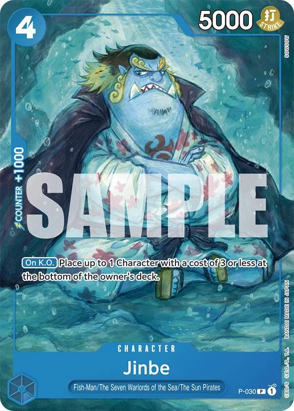 Jinbe, Starter Deck 17 BLUE Donquixote Doflamingo P-030