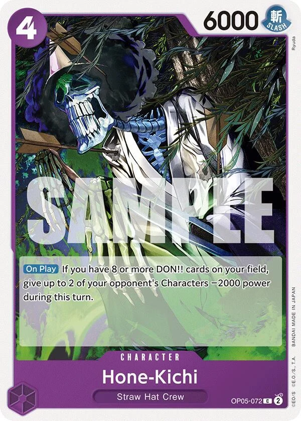 Hone-Kichi, Starter Deck 18 PURPLE Monkey.D.Luffy OP05-072