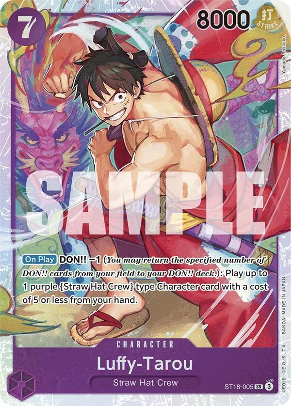 Luffy-Tarou, Starter Deck 18 PURPLE Monkey.D.Luffy ST18-005